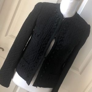Ana Sui Black Wool Jacket